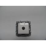 Legrand Niloé TV aljzat, végzár, fehér 664555